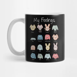 Funny bunny feelings Mug